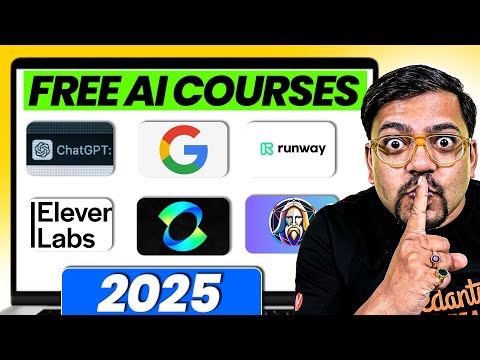 ⚠️ Don’t Miss These 7 FREE 🤖 AI Courses in 2025!