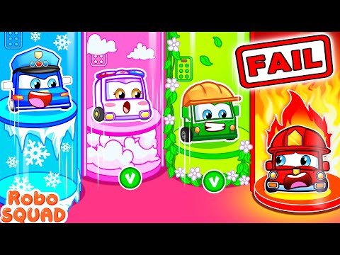 Color Pencil Got Something in Belly 💥 Animal Had Trouble On The Farm 😿 Cartoon for Kid by RoboSquad