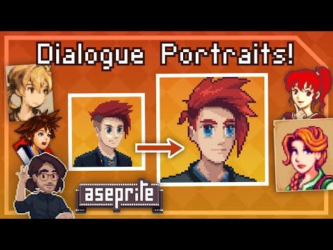 Pixel Art Class - Introduction To Portraits!