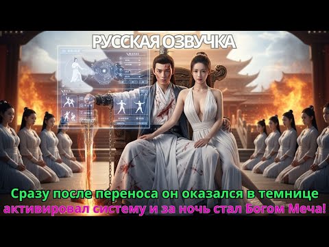 Сразу после переноса он оказался в темнице, активировал систему и за ночь стал Богом Меча!