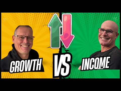 Tiny Volatility MASSIVE Difference.  Growth Vs Income.