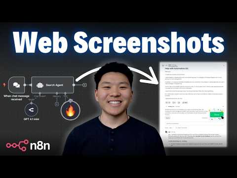This AI Agent Can Scrape and Screenshot the Web with No Code (n8n tutorial)
