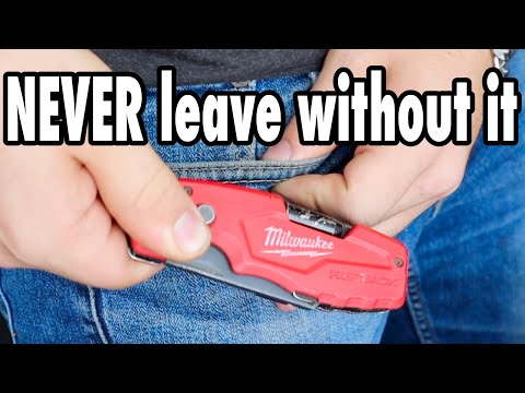 This tool changed my life, The best EDC utility blade, Milwaukee fastback