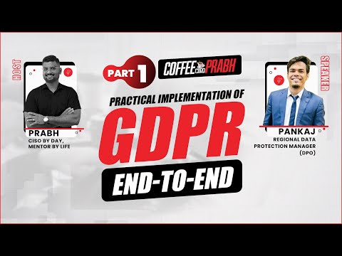 How to Implement GDPR Part 1 :Roadmap for Implementation