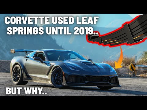 WHY CORVETTE USED 1700'S SUSPENSION TECHNOLOGY UNTIL 2019 & AND WHY THE C8 DITCHED THE LEAF SPRINGS