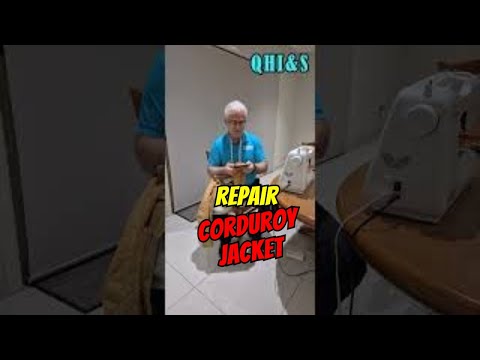 Revive Your Corduroy Jacket! DIY #SHORTS