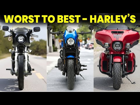 6 Worst And 8 BEST Harley Davidson Motorcycles Of All Time!
