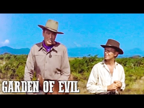 Garden of Evil | Gary Cooper | Western Movie | Action | Romance | Full Movie English