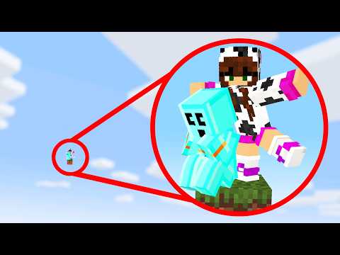 We’re Stuck on One Block in Minecraft