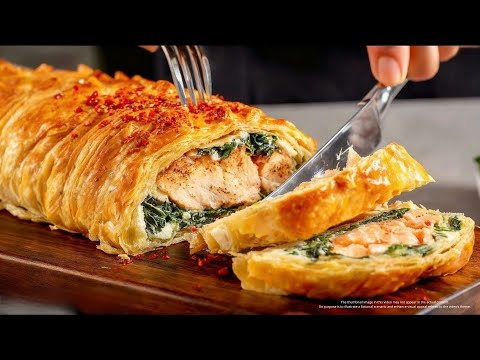 The Best Salmon I’ve Ever Had! Classic Salmon Wellington That Melts in Your Mouth (Made by AI)