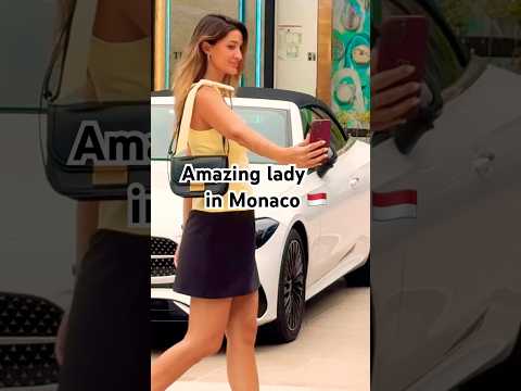 🇲🇨Amazing lady #monaco #bestluxury