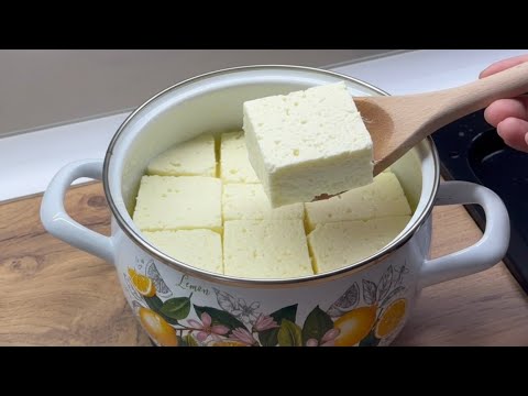 1 kg Käse aus 1 Liter Milch! Besser als jeder gekaufte Käse! ✅