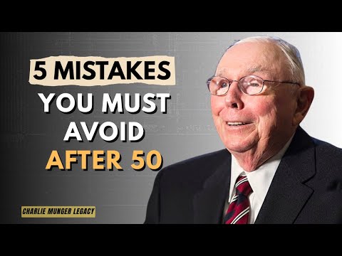 Charlie Munger: If You're Over 50, Avoid These 5 Mistakes Or Stay Broke