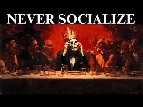 Why Socializing is the WORST Thing You Can Do – Schopenhauer