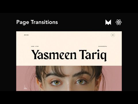 Page Transitions with React Router and Framer Motion