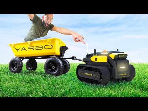 Yarbo Core - An INSANE Transforming Garden Robot!