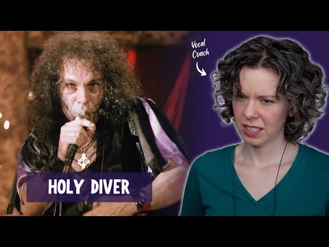 First time hearing Dio's "Holy Diver" - Reaction and Vocal Analysis
