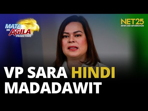 VP Sara Duterte tiwalang di madadamay sa anomalya