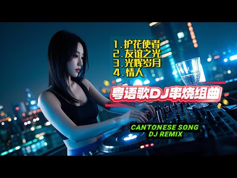 【粤语歌曲】REMIX DJ串烧 | Cantonese DJ Remix Song 护花使者 | 友谊之光 | 光辉岁月 | 情人 | 经典老歌DJ，劲爆酒吧车载DJ