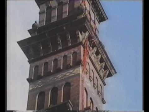 Fred Dibnah How to climb a chimney overhang at 50+