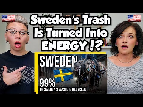 American Couple Reacts: How Sweden Is Turning Their Waste Into GOLD! FIRST TIME REACTION!