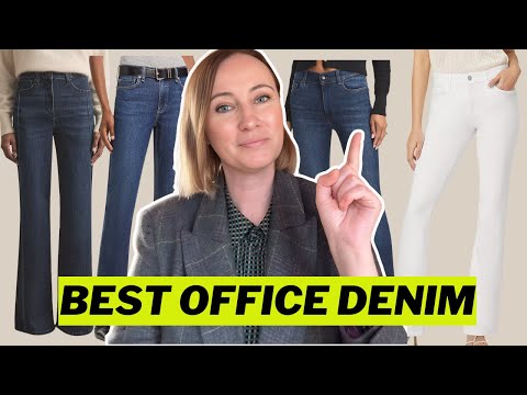 The Best Work Jeans for a Woman in Leadership (Professional+Polished)