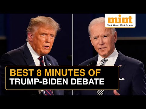 Best Of First US Presidential Debate: Trump & Biden Mince No Words | Economy, Immigrants, AGE