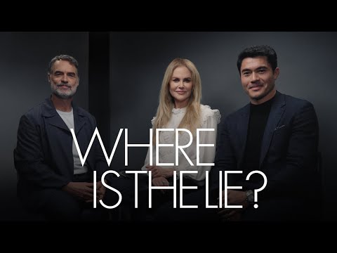 Nicole Kidman, Henry Golding & Murray Bartlett Take Turns in the Hot Seat | Where Is The Lie? | ELLE