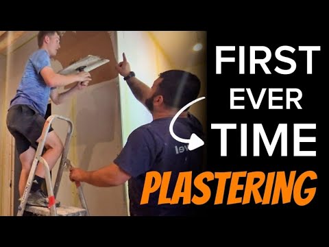 Teaching a Beginner to Plaster