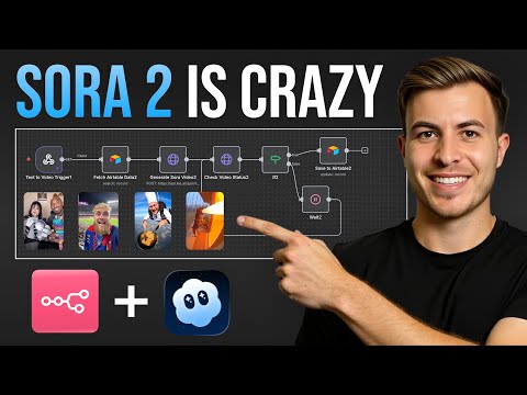 Create UNLIMITED Sora 2 Videos with n8n (100% Automated)