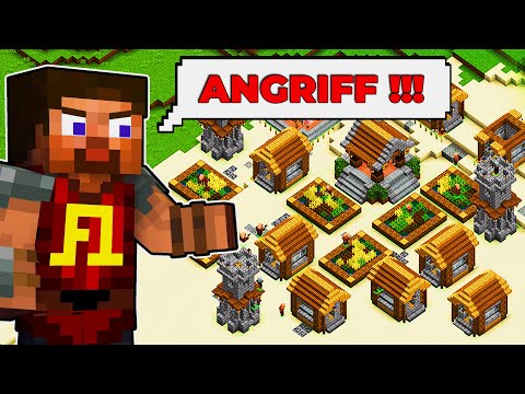 Minecraft aber als Strategie Spiel!  ⚔  Ich bekämpfe @LarsLP