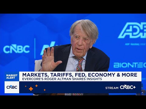 Evercore's Roger Altman: The economic outlook is good, but the K-shaped economy remains