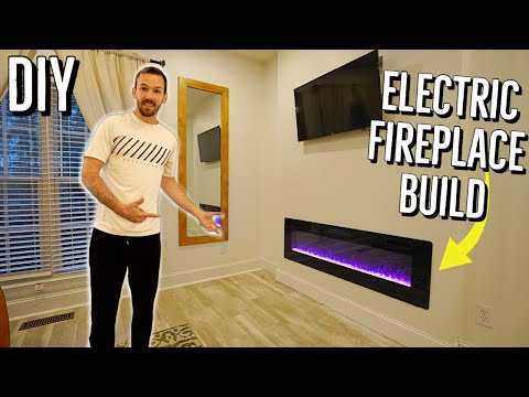Install an Electric Fireplace DIY | R.W. Flame