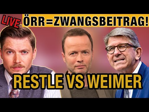 "ZWANGSBEITRAG" - Georg Restle verteidigt Pflichtbeitrag gegen Kritiker, Propaganda zum Anfassen