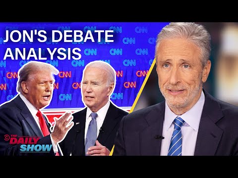 Jon Stewart's Debate Analysis: Trump's Blatant Lies and Biden's Senior Moments | The Daily Show