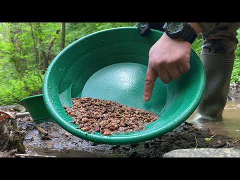 Работа със златарски леген | ТЪРСЕНЕ И ДОБИВАНЕ НА РЕЧНО САМОРОДНО ЗЛАТО