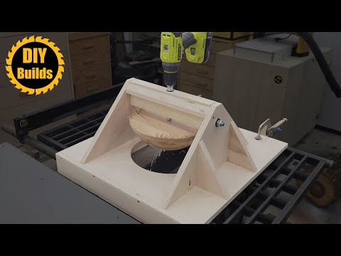 Table Saw Bowl Making Jig - Simple & Free Plans