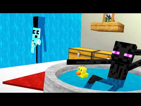 How Minecraft Mobs Build Secret Bases