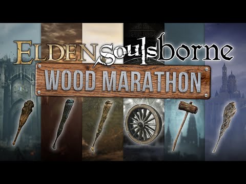 Beating Every Souls Game using ONLY WOOD