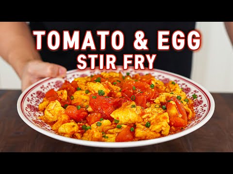 This 10 Minute Tomato Egg Stir Fry Will Be Your New Favorite Breakfast!