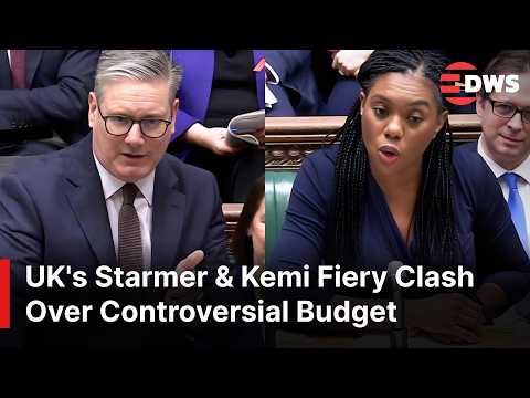 HEATED DEBATE: UK's Keir Starmer & Kemi Badenoch Fiery Clash Over Controversial Budget | AC1E