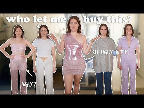 trying on EVERY item of clothing i own *EXTREME CLOSET CLEAN OUT 2023*