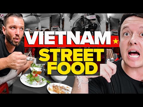 we tried the BEST STREET FOOD in VIETNAM 🇻🇳 Hanoi Edition
