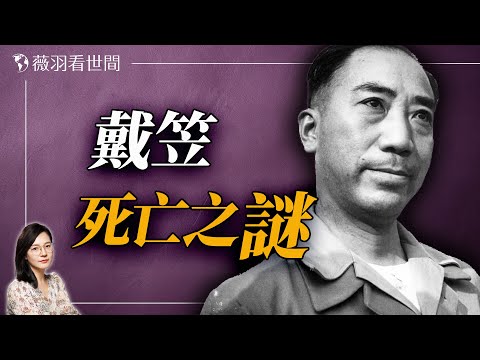 戴笠死了，臥底共匪的高級特工都失聯了；情報天才戴笠的傳奇人生。｜薇羽看世間 20240830