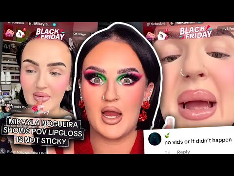 Mikayla Nogueira FINALLY addresses lip kit DRAMA...