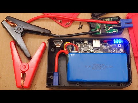 500A Car Jump Starter from Lidl - unboxing and teardown