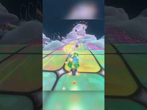 Mario Kart World's Rainbow Road is amazing #shorts #mariokart #gaming