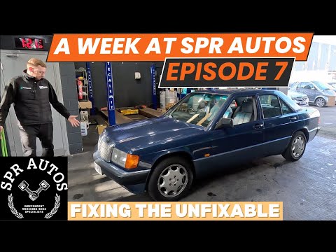 THIS WEEK AT SPR AUTOS EP 7! FIXING THE UNFIXABLE, RARE AMG, SPR NEWS, THE PRESSURE IS ON!