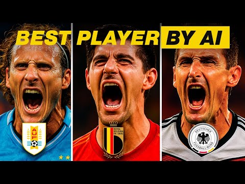 Greatest Player of Each Country – Selected by AI