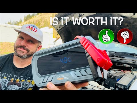 Testing the Highest Rated Portable Jump Starter on Amazon - My YaberAuto Jump Starter Review